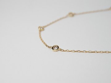K18 エスタシオン ネックレス 0.5ct （シンメトリー） The pavilion rpaub1921の画像