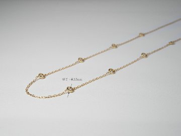 K18 エスタシオン ネックレス 0.5ct （シンメトリー） The pavilion rpaub1921の画像