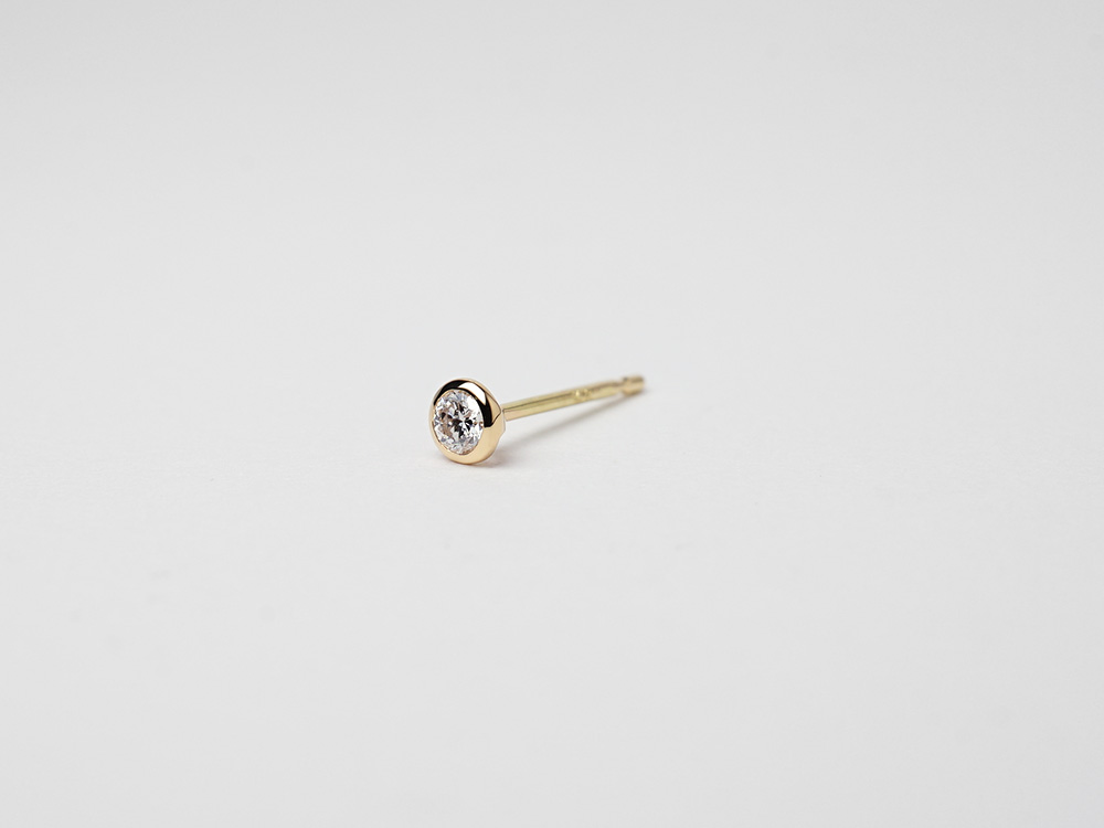 K18 ネージュ ダイヤモンド ピアス 0.1ct rph46963523の画像