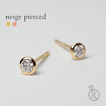K18 ネージュ ダイヤモンド ピアス 0.1ct rph46963523の画像
