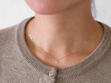 K18 ダイヤモンド ネックレス 0.1ct アンドレス rph66640721の画像
