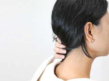 K18 ベジョータ パール ピアス rpaub1323の画像