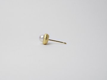 K18 ベジョータ パール ピアス rpaub1323の画像