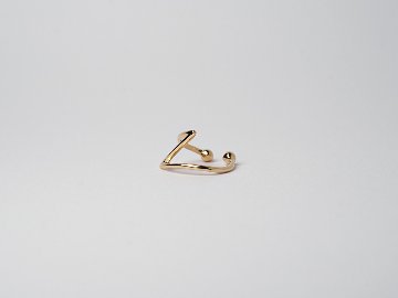 【片耳販売】 K18 Z イヤーカフ rph55955423の画像