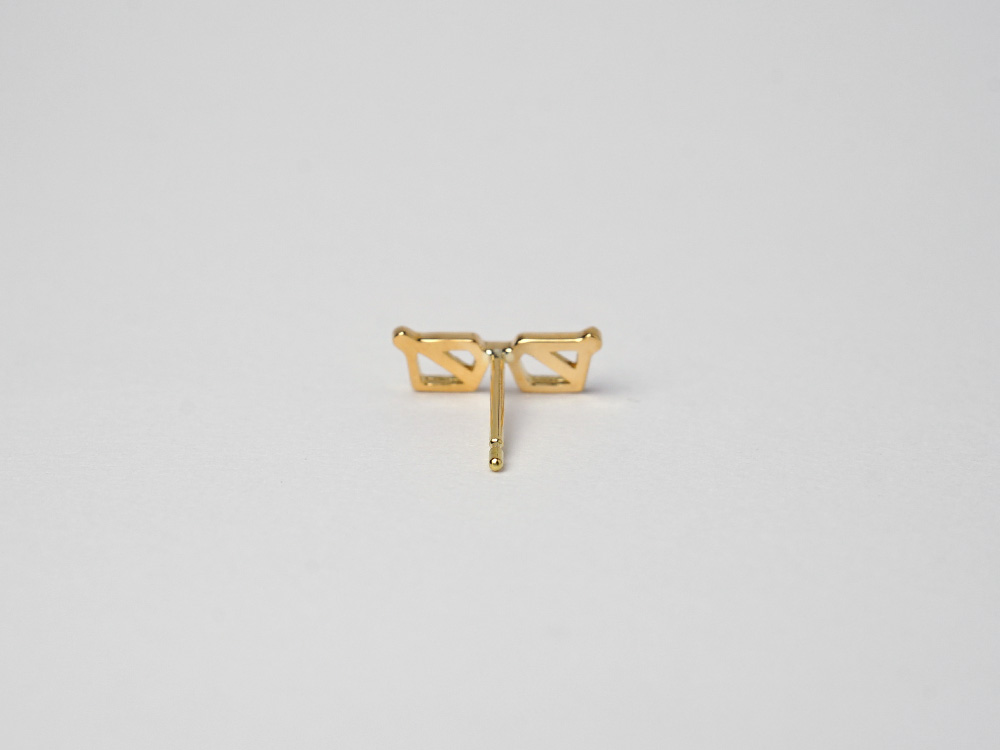 K18 めがね ピアス rph43655923の画像