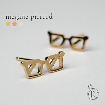 K18 めがね ピアス rph43655923の画像