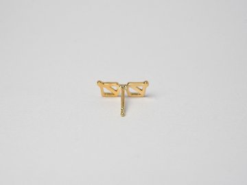 K18 めがね ピアス rph43655923の画像