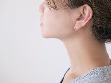 K18 ホーン ピアス rpaub12723の画像