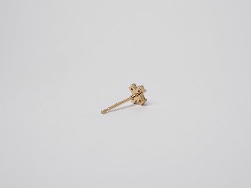 K18 プラスクロス ダイヤモンド ピアス rph48988223の画像