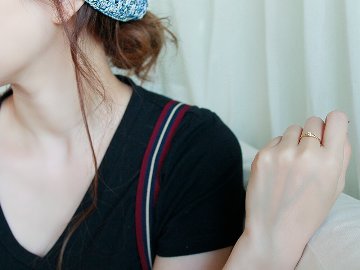 K18 ソリード ダイヤモンド マット リング rpa3293022の画像