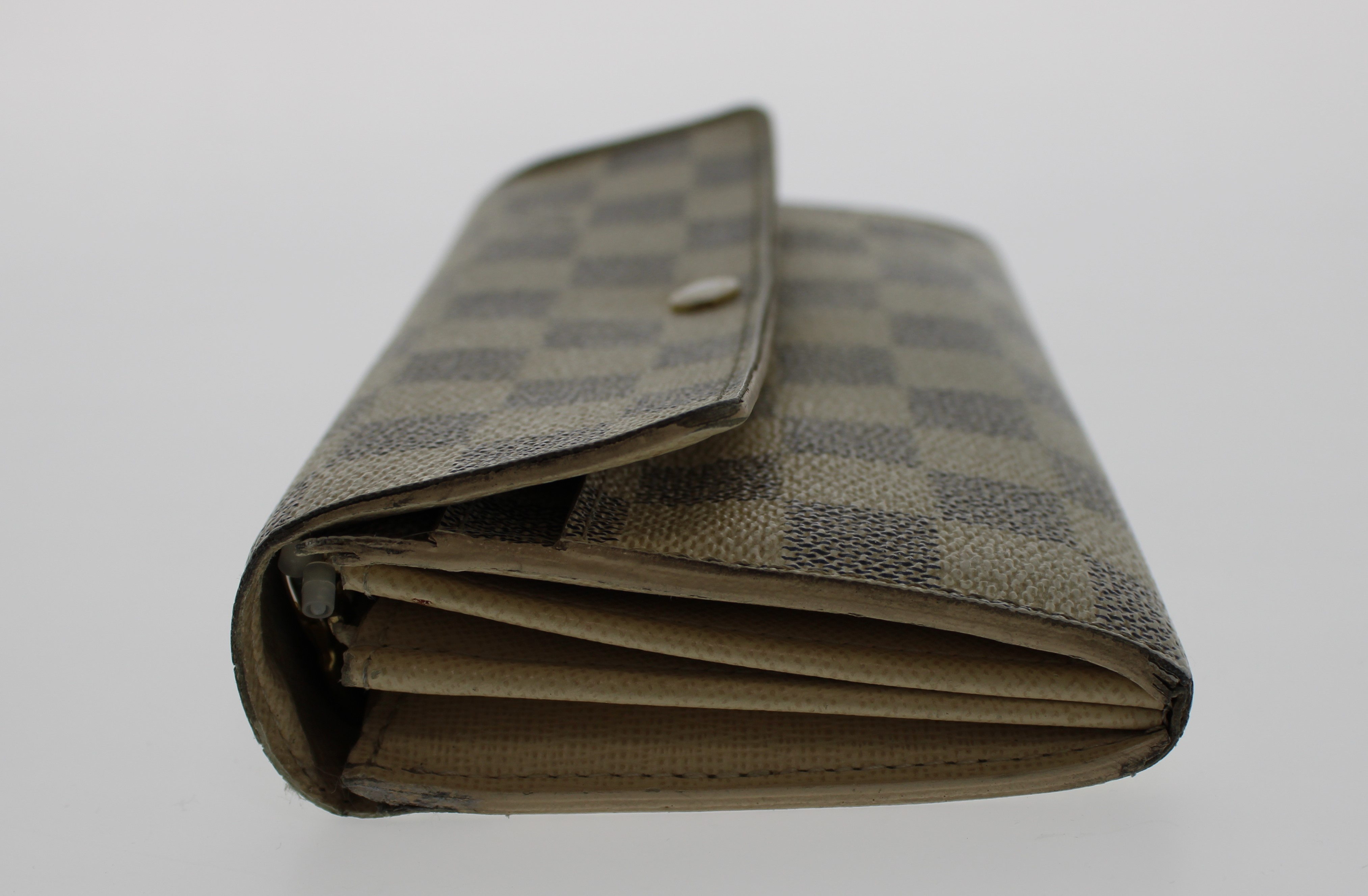 Louis Vuitton　ダミエ　ジップ長財布　N61735の画像