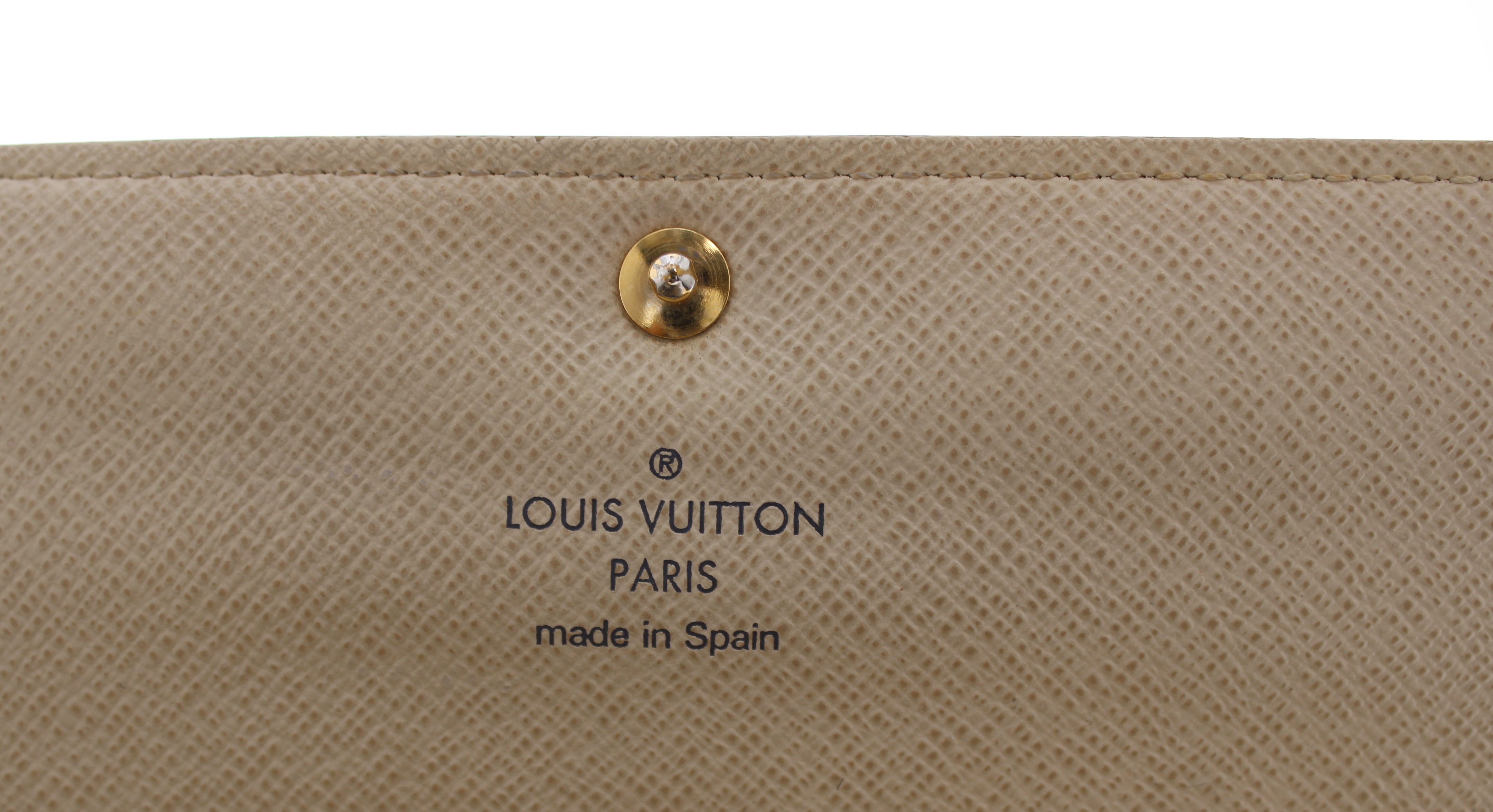 Louis Vuitton　ダミエ　ポルトフォイユ・サラ　N61735画像