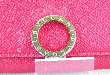 BVLGARI　ジップ長財布の画像