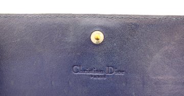 Christian　Dior　チェーンウォレット　パテント画像