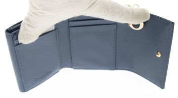 ChristianDior　レディディオール　カナージュ　三つ折り財布の画像