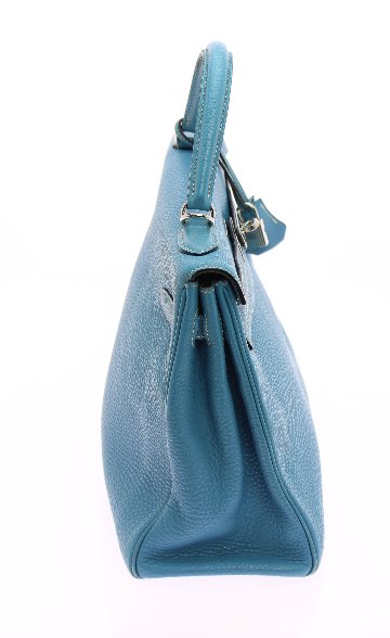 Hermès　ケリー32　ブルージーン　カナデクローシュ　S金具　H刻印の画像