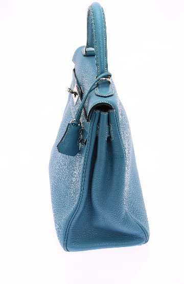 Hermès　ケリー32　ブルージーン　カナデクローシュ　S金具　H刻印の画像