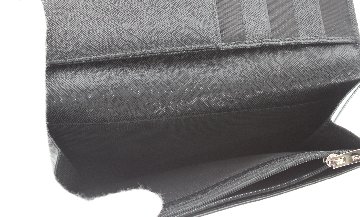 Salvatore　Ferragamo　ジップ長財布　ブラックの画像