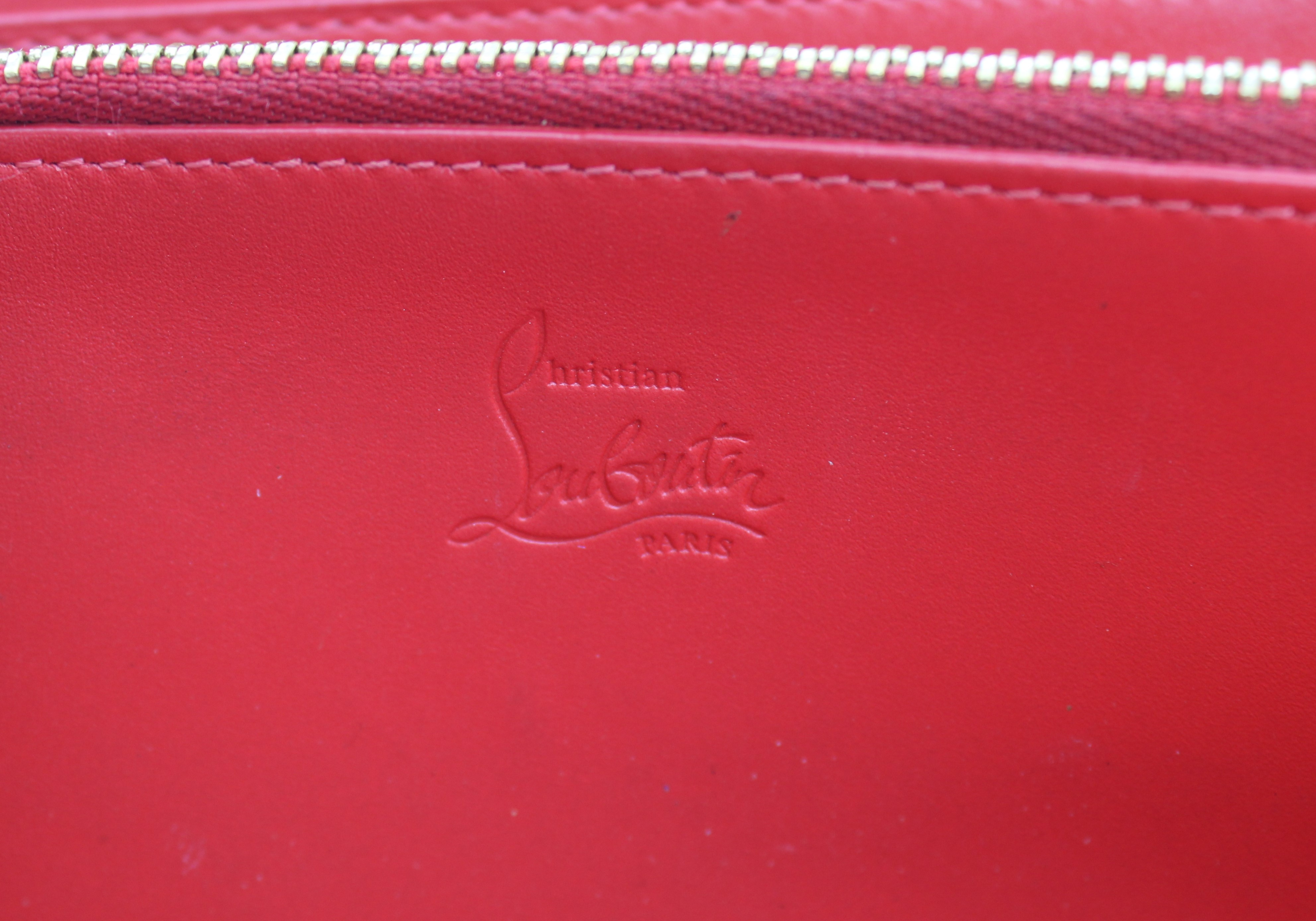 Christian　Louboutin　ラウンドファスナー長財布の画像