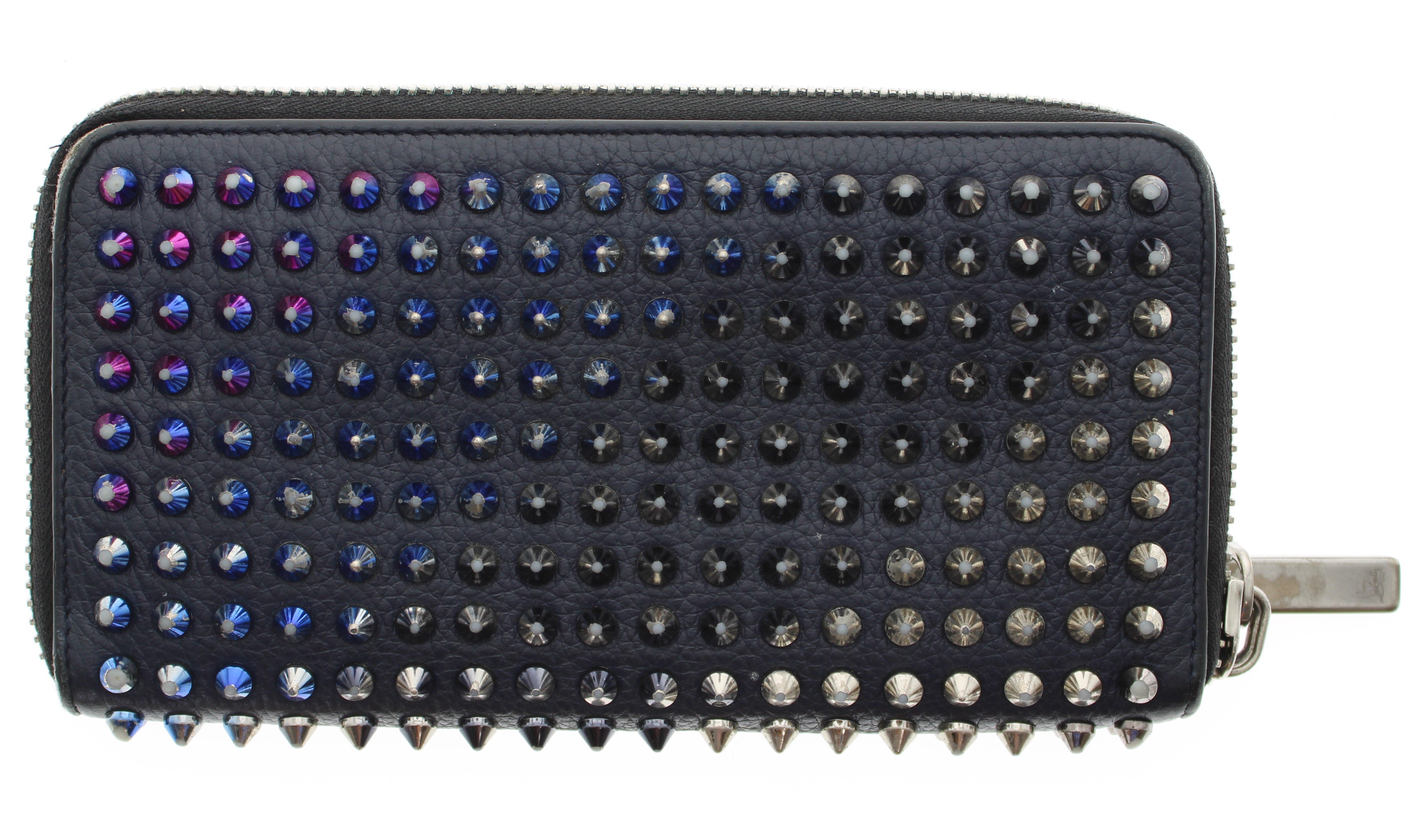 Christian Louboutin ラウンド長財布 ブラック｜ルヴェル・ルネ