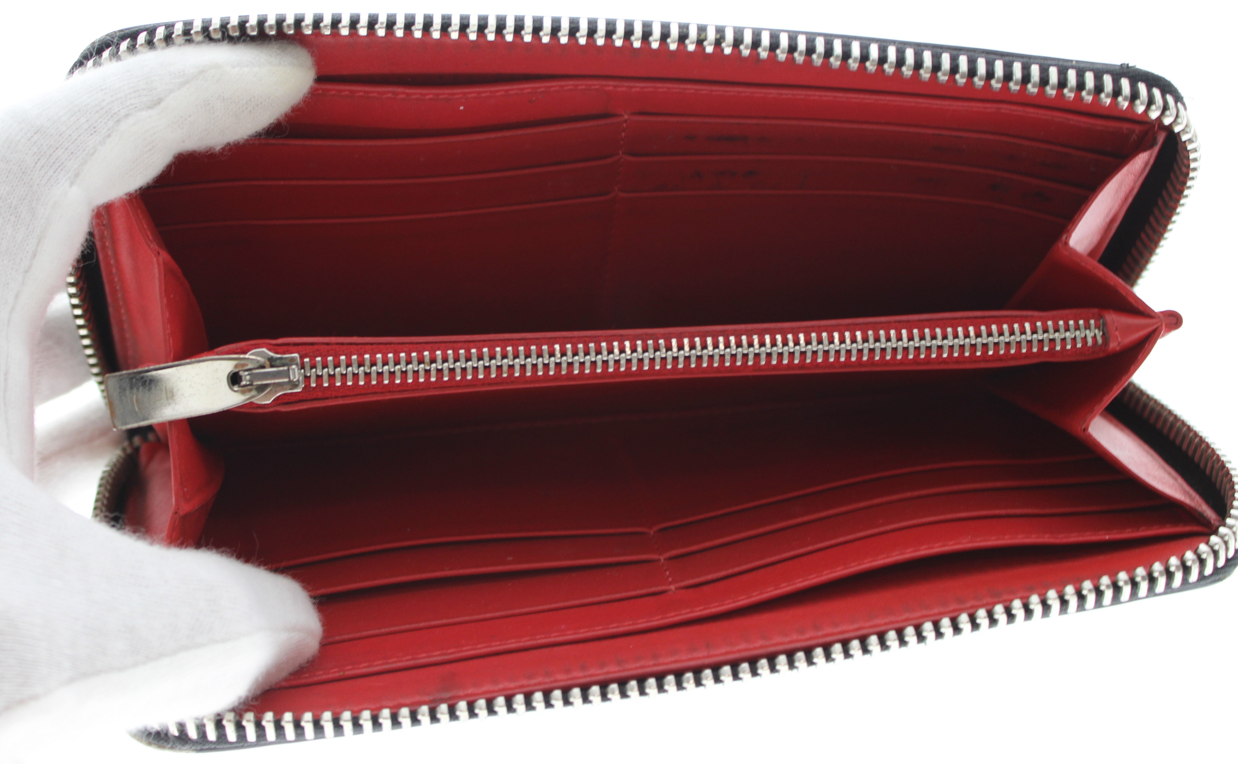 Christian　Louboutin　ラウンド長財布　ブラックの画像
