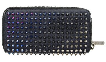 Christian　Louboutin　ラウンド長財布　ブラックの画像