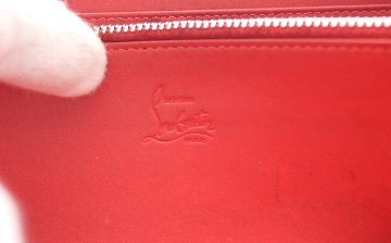 Christian　Louboutin　ラウンド長財布　ブラックの画像