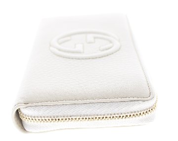 GUCCI　ソーホ　ラウンド長財布　ホワイト　308004-1147の画像