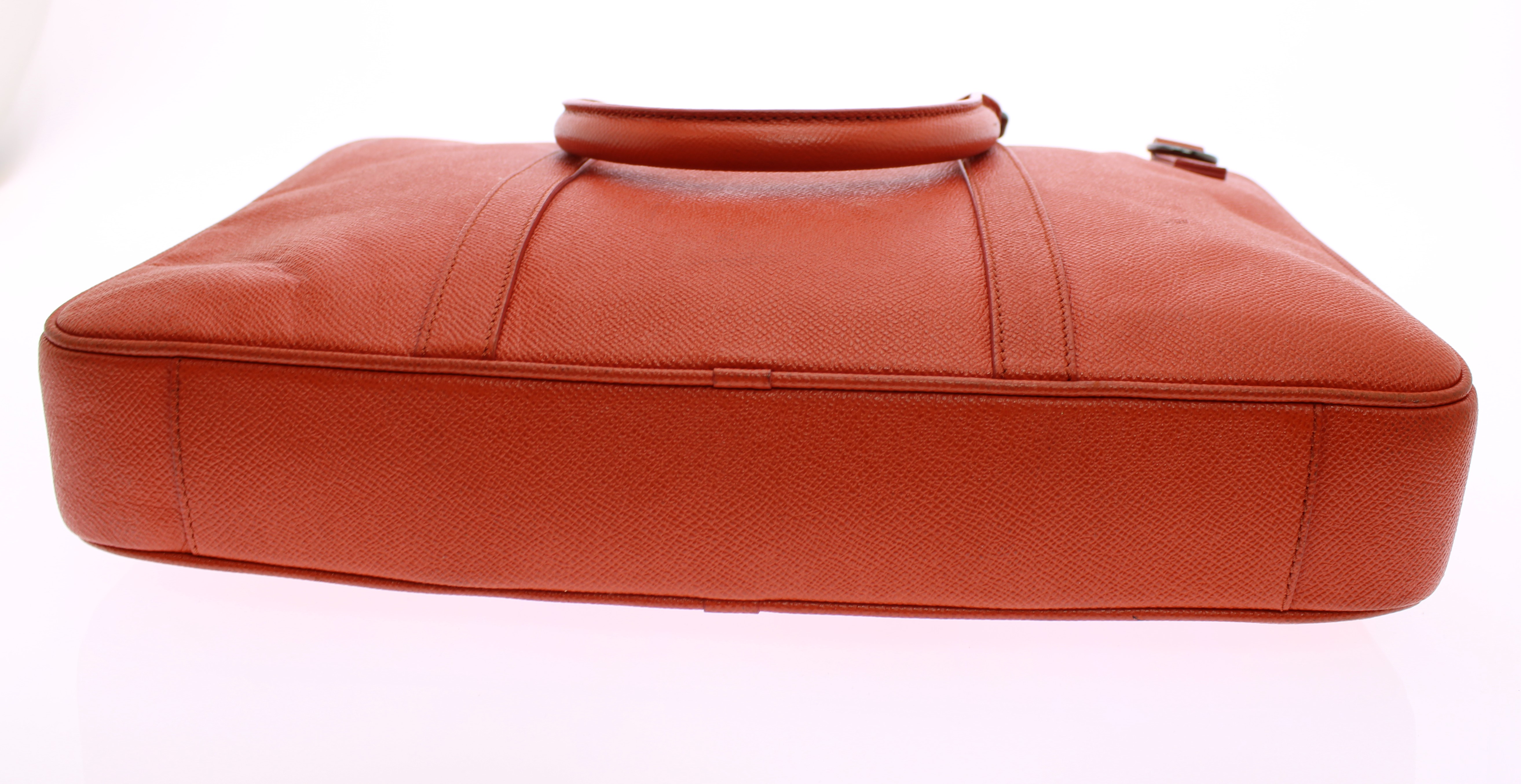 BURBERRY　２wayブリーフケース　オレンジの画像