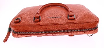 BURBERRY　２wayブリーフケース　オレンジの画像
