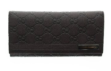 GUCCI　シマ二つ折り長財布の画像