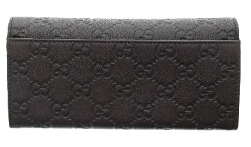 GUCCI　シマ二つ折り長財布の画像