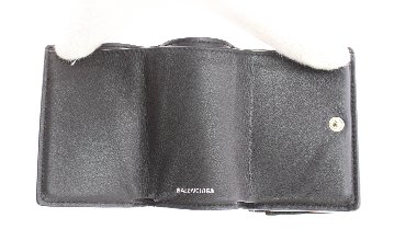 BALENCIAGA　コンパクト財布　ブラックの画像