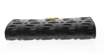 FENDI　二つ折り長財布　黒の画像