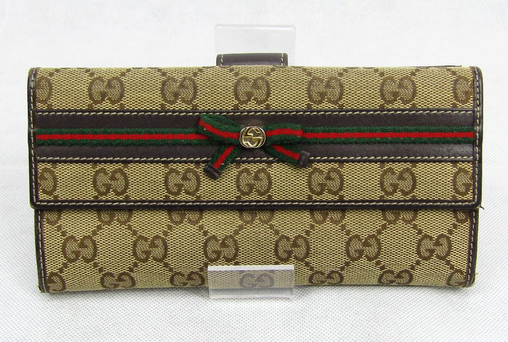 GUCCI　Wホック長財布の画像
