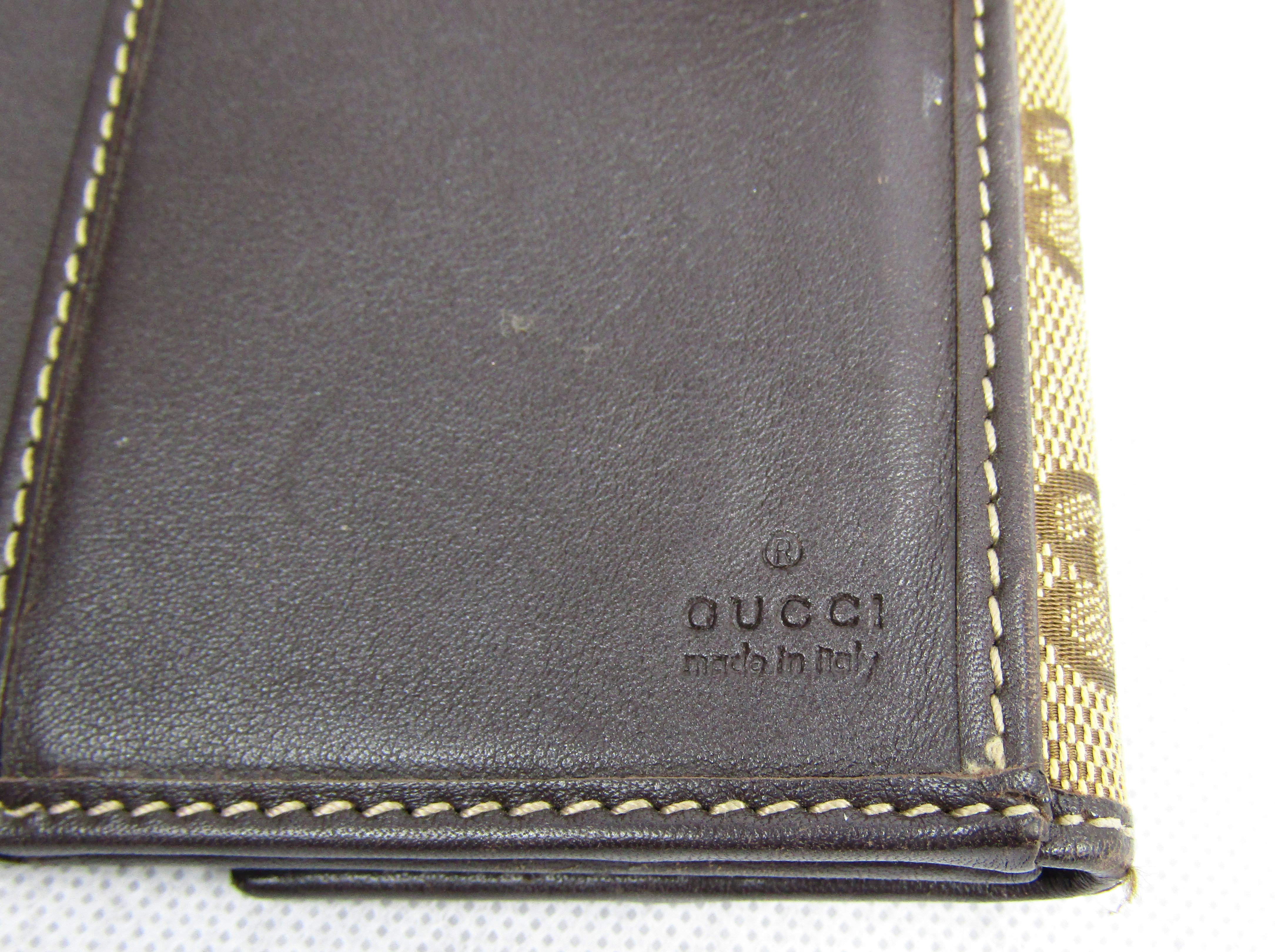 GUCCI　Wホック長財布の画像