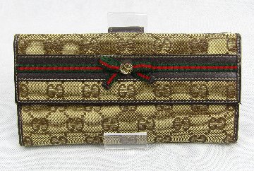 GUCCI　Wホック長財布の画像