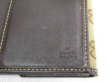 GUCCI　Wホック長財布の画像