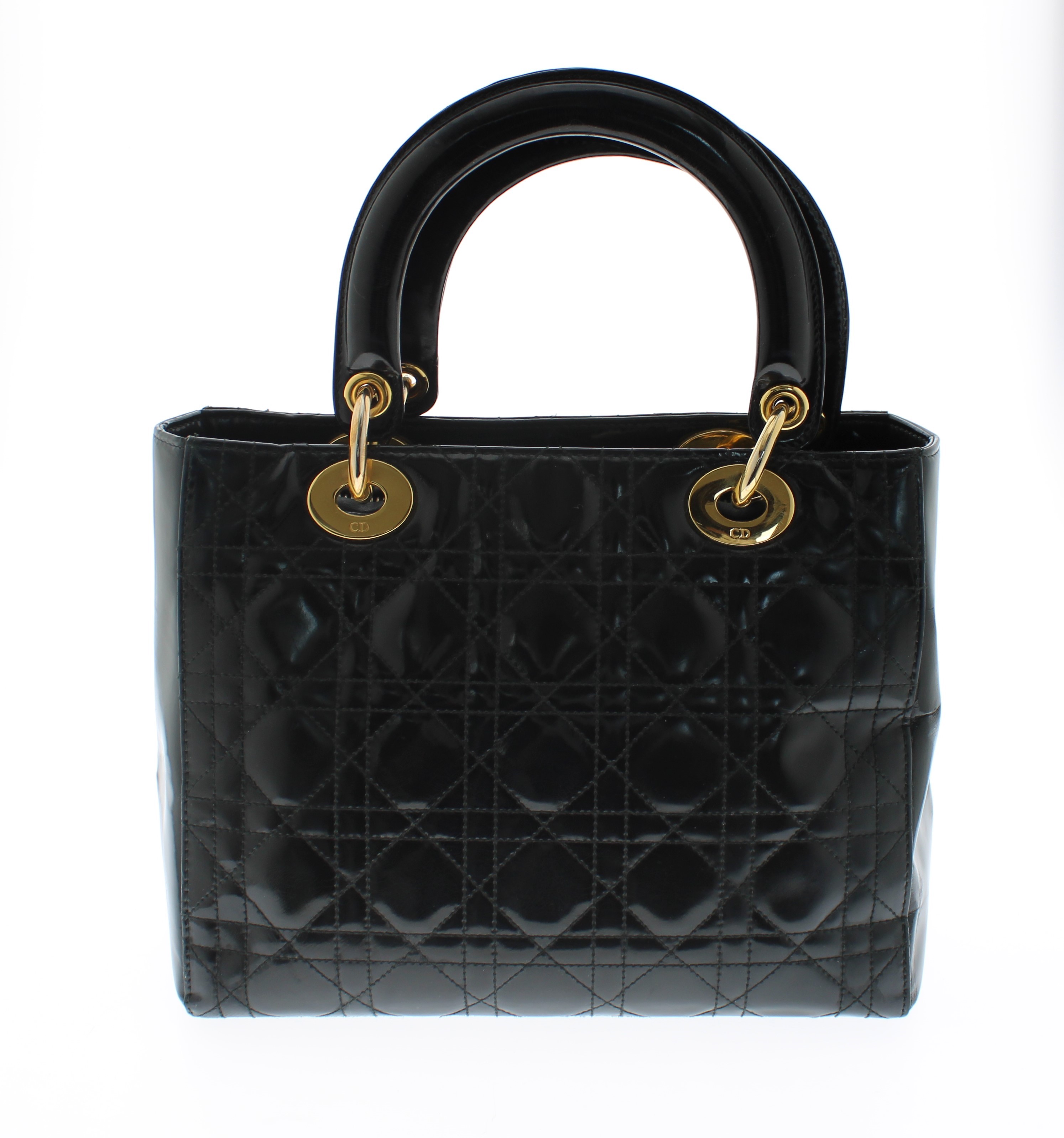 Christian Dior レディディオール　パテント　2way レディース　バッグの画像
