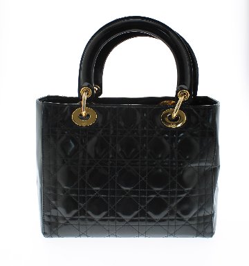 Christian Dior レディディオール　パテント　2way レディース　バッグの画像
