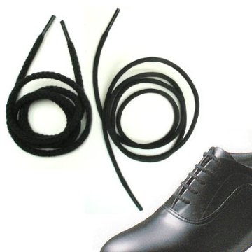 靴紐（細タイプ・太タイプ）ダンスシューズ向きの靴ひも画像
