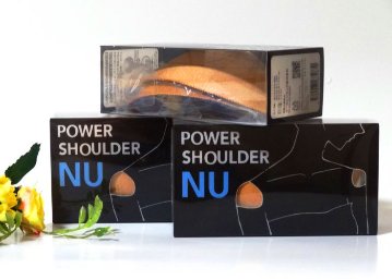 ご予約品：【ヌーブラ】 ヌーショッパーモカ新製品「パワーショルダー・ヌー」《粘着式・貼る肩パット》画像