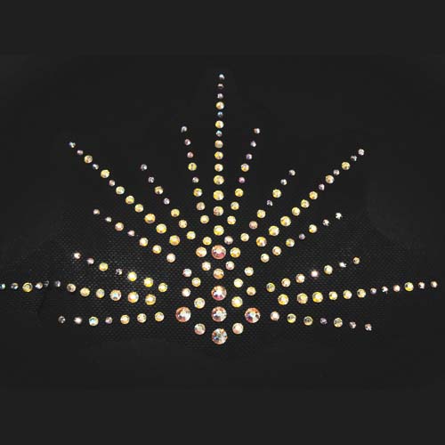 即納可能・スワロフスキー製ラインストーン使用ヘアーモチーフ  RO057ABの画像