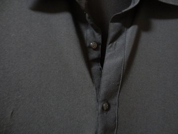 【限定1着・半額セール品】RISオリジナル　ツーウェイのストレッチ素材のレオタードシャツ・シャツカラー画像