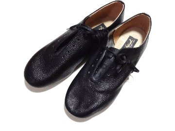 ジャズシューズ　黒革　25.5cm　レギュラー幅【在庫処分・特価】の画像