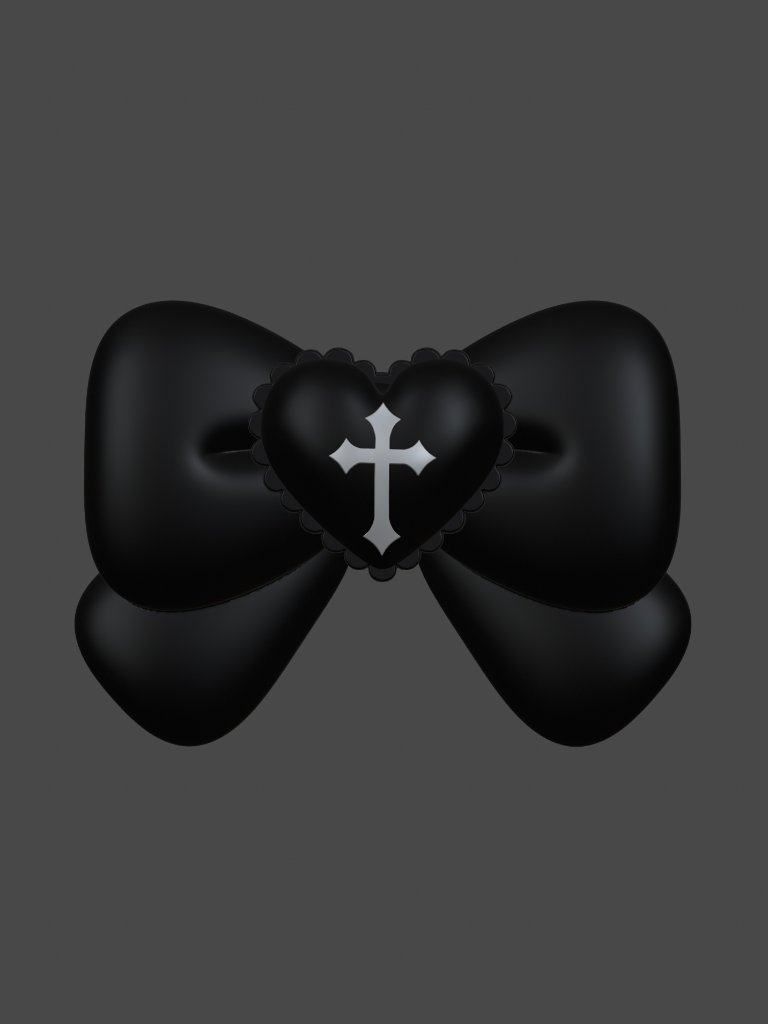 漆黒十字ドレスの画像