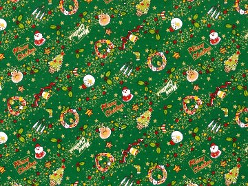 Y-158　クリスマス（緑）画像