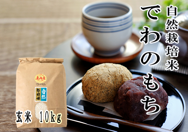 《でわのもち：玄米》10kg 100サイズの画像