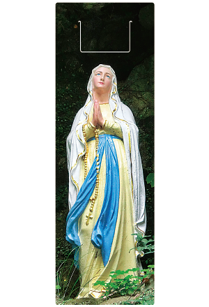 クリアしおり・ルルドの聖母画像