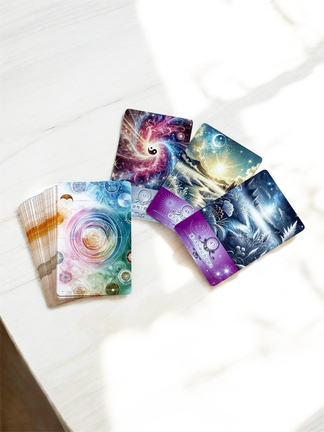 創運 聖光カード～宇宙とつながり未来を創る～オラクルカードの画像